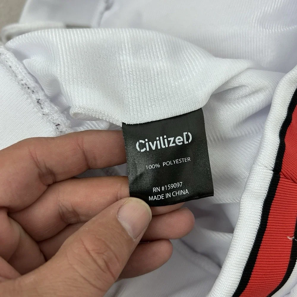 CivilizeD Air Bear White Shorts Men's XL Drawstring‎ Basketball